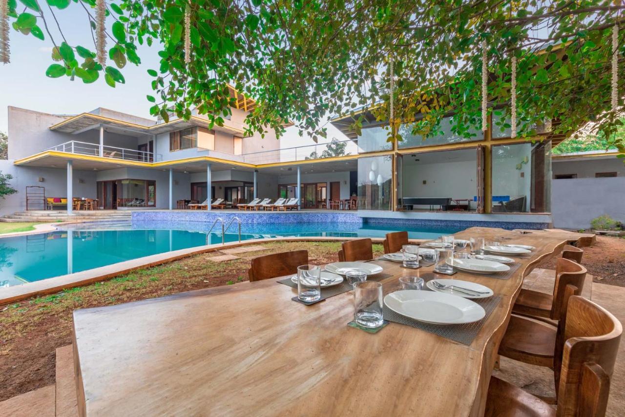 Jay House By Stayvista - Leisure Oasis With Pool, Snooker, Table Tennis & Foosball Fun Alībāg Eksteriør bilde